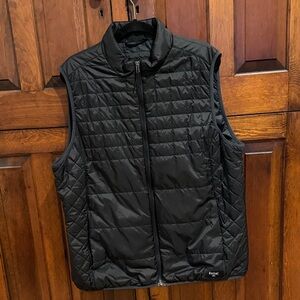 RHONE Black Quilted Men's Vest